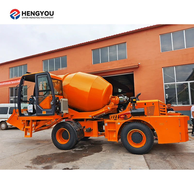 mobile concrete batching plant price  ready mix Self Loading mobile Concrete Mixer