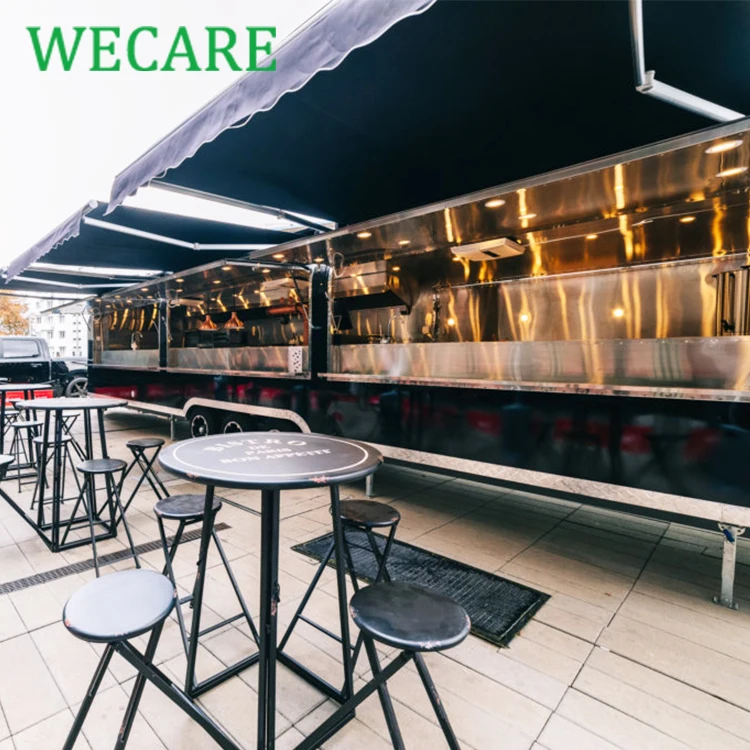 Wecare уличный прицеп для фаст-фуда киоск мобильная кухня еды б/у грузовики
