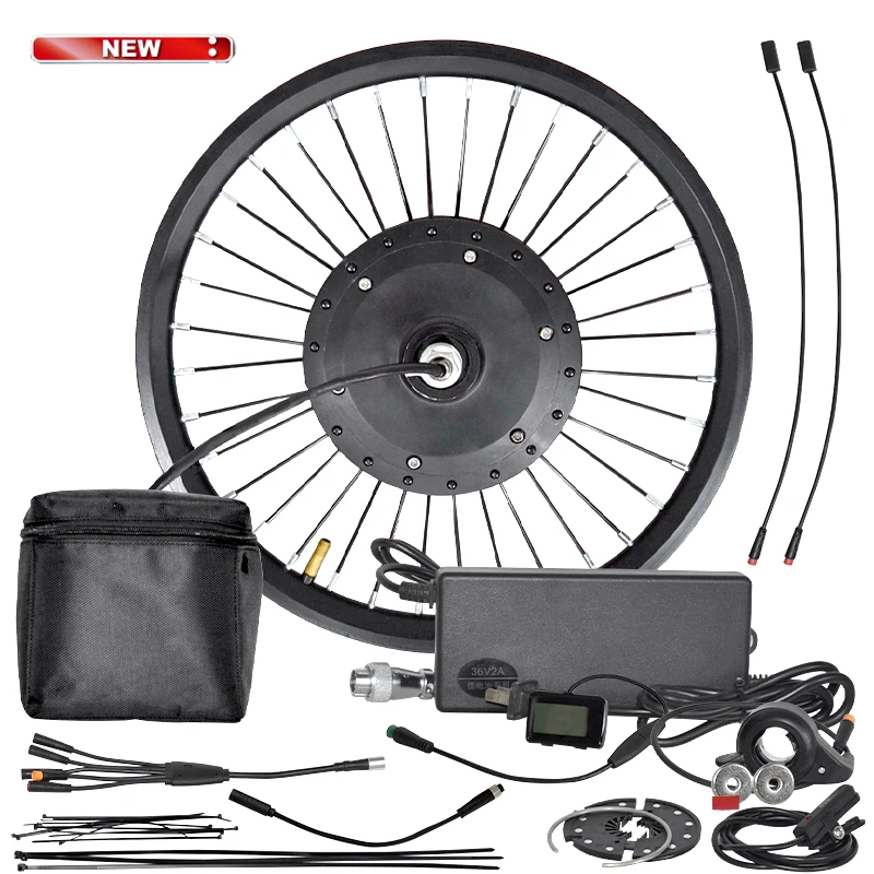 New designing 250w 500w  folding motor kit with battery 1000w electric motor