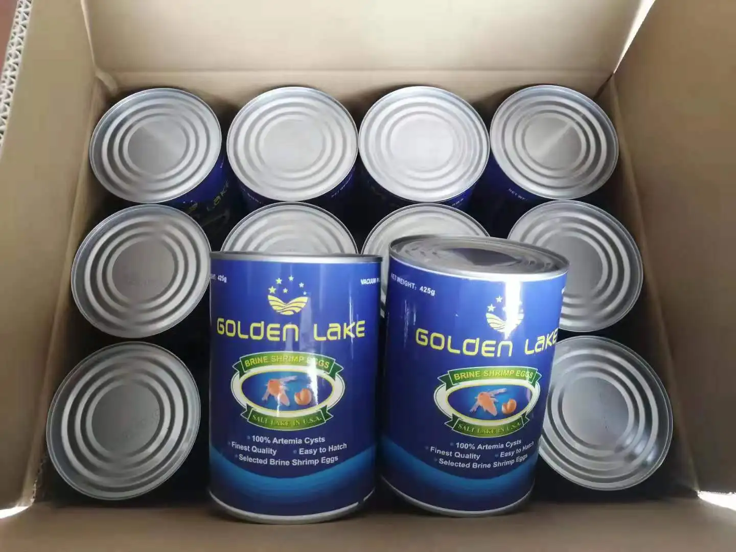 High Hatching rate salt lake artemia cysts/Brine Shrimp Eggs