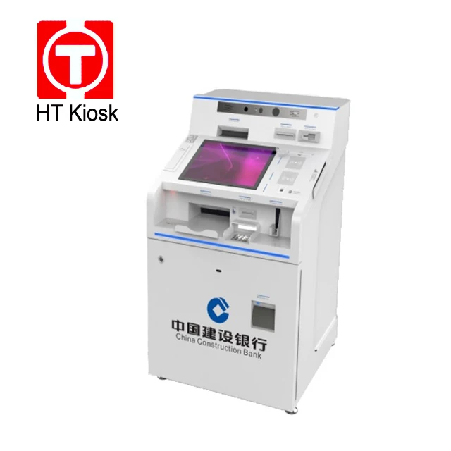21.5 inch touch screen Smart Teller Machine Bank ATM machine Intelligent Bank Kiosk Smart Bank terminal machine