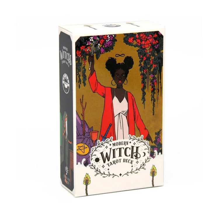 
 78 листов карт Таро-ведьмы в современном стиле  