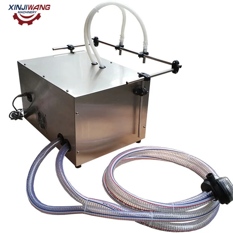 Good Price Semi Automatic Electric Digital Control Pump Bottle Liquid Perfume Water Juice Oil Filling Machine