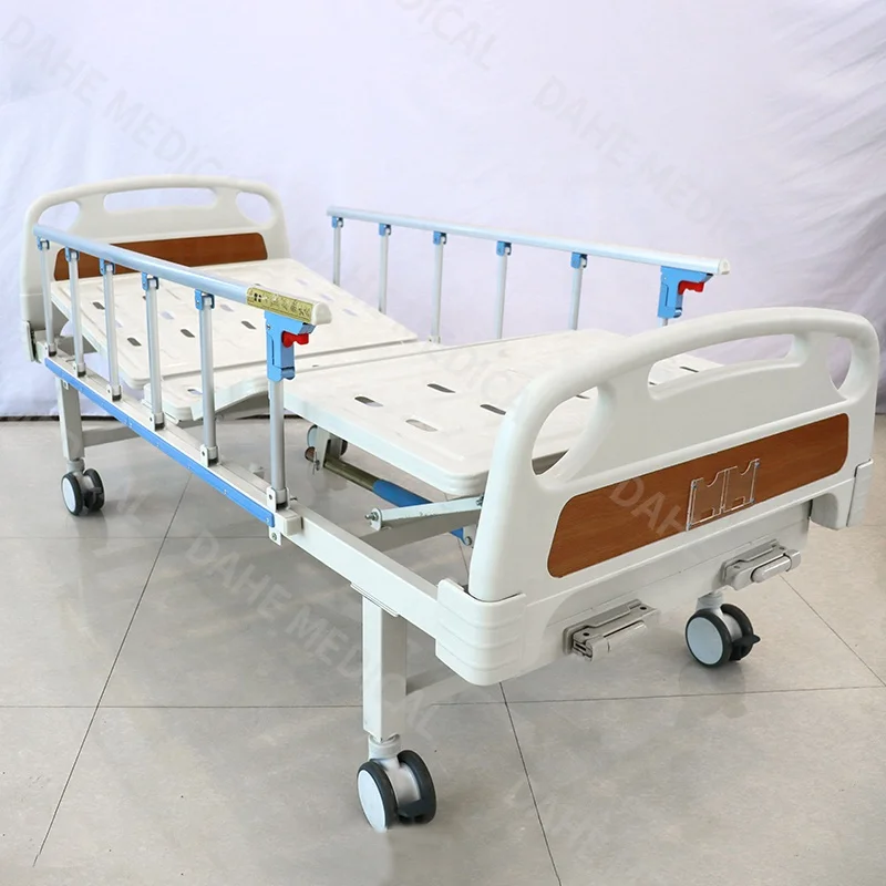 TOP Quality Medical 2 Crank Manual Hospital Pick Bed Price
