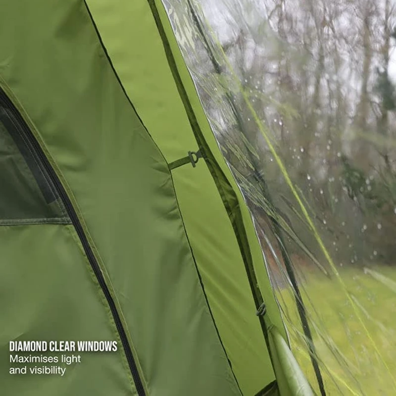 Family Large Folding Tunnel big tent with Rooms for Outdoor living resort tent Camping glamping tent Wholesale