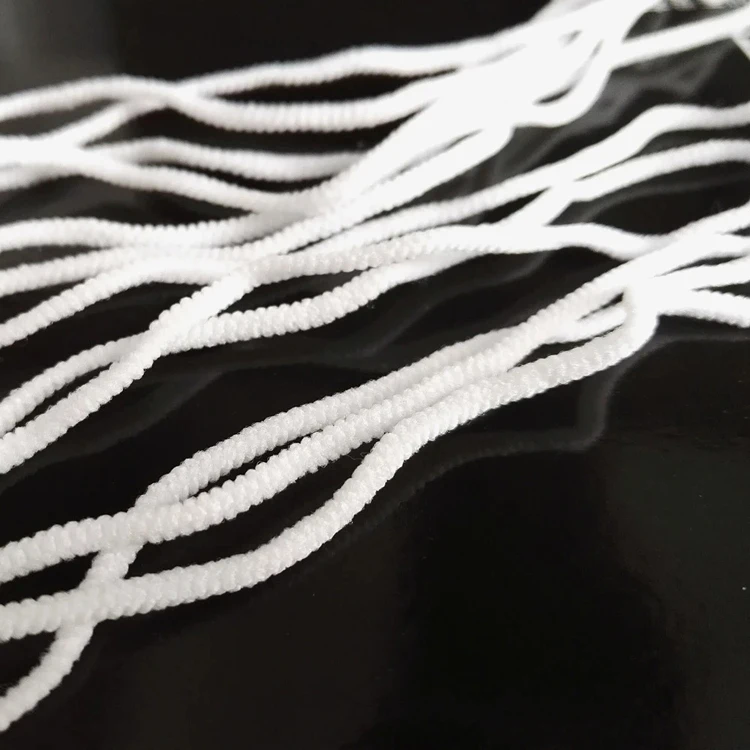 
Factory Outlet Medical Consumables Round Elastic 3Mm Rope For Disposable Face Mask 