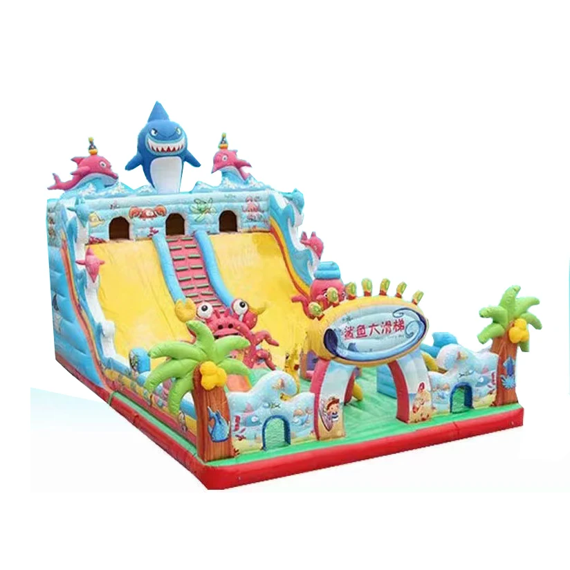 Children Princess Jumper Inflatable Water Slide Bouncy Castle Combo Inflatable Bouncer With Water Slide Pool