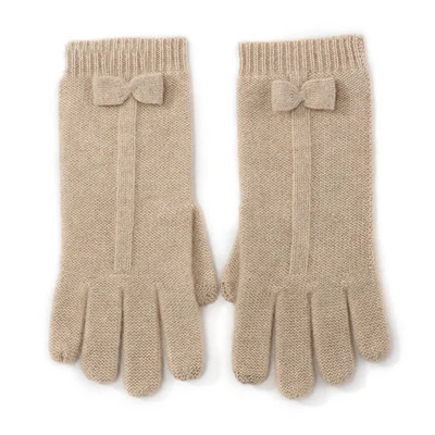 2019 Classical Design 100% Womens Cashmere Gloves