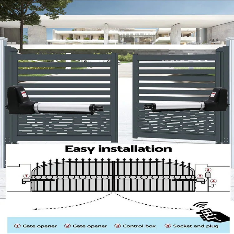 LockMaster LM601 350 кг одиночный поворотный рычаг моторного оператора умная машина для открывания ворот
