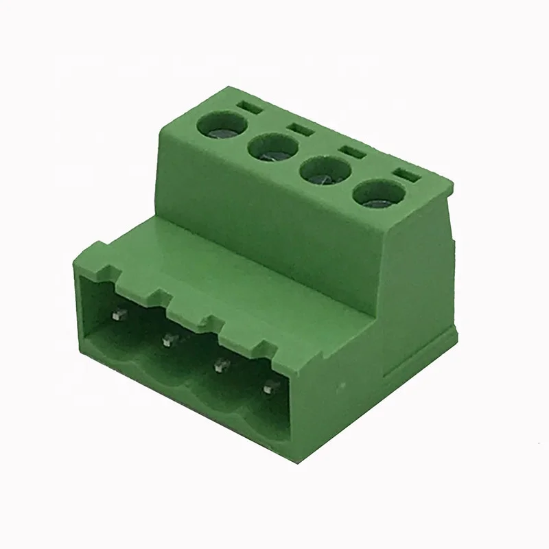 Wire to wire pluggable grounding terminal block terminal block 300V15A