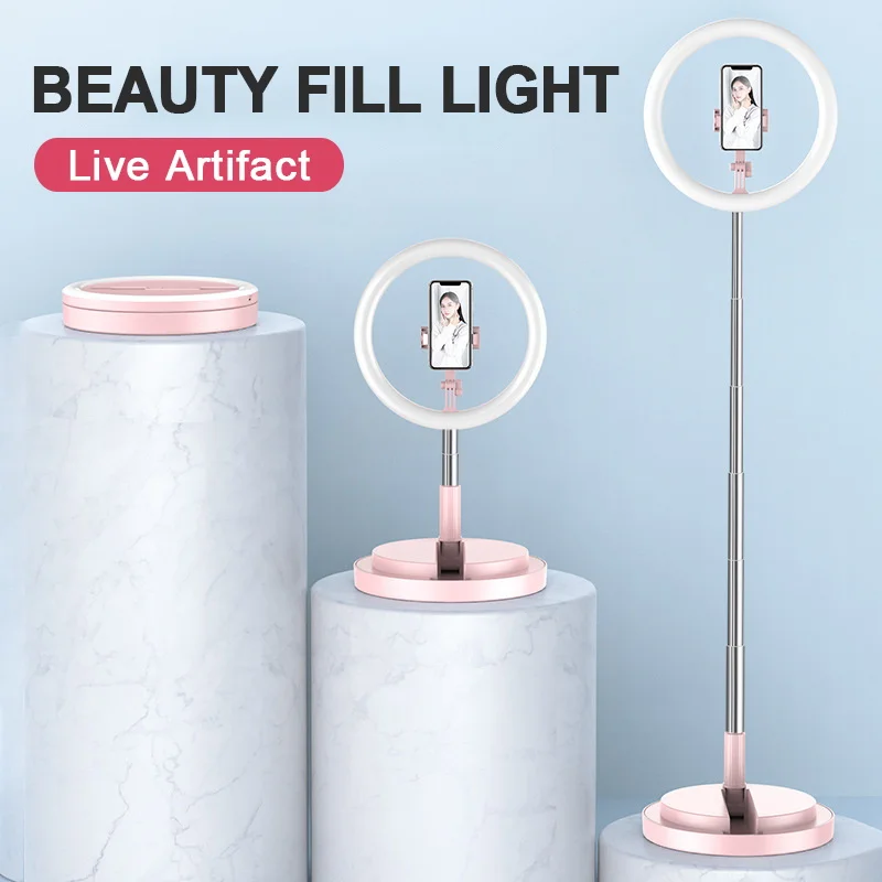 JUNNX Photography 12inch 170cm Tripod Fill Ringlight LED Video Makeup 12 Pouces Ring Lamp 12 inch ring light with tripod Stand