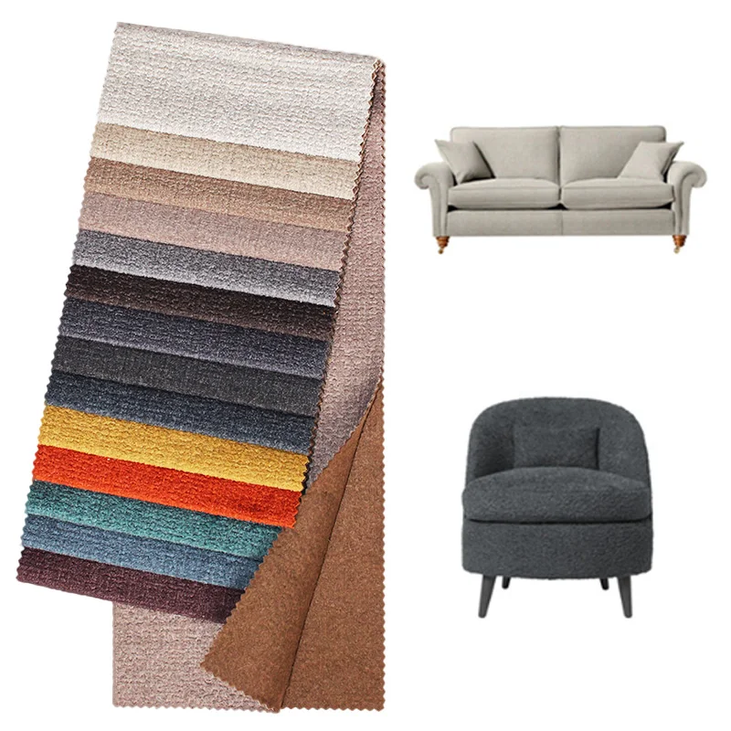 Recycled Factory Dyed 100% Polyester Sherpa Suede Fleece Faux Fur Fabric