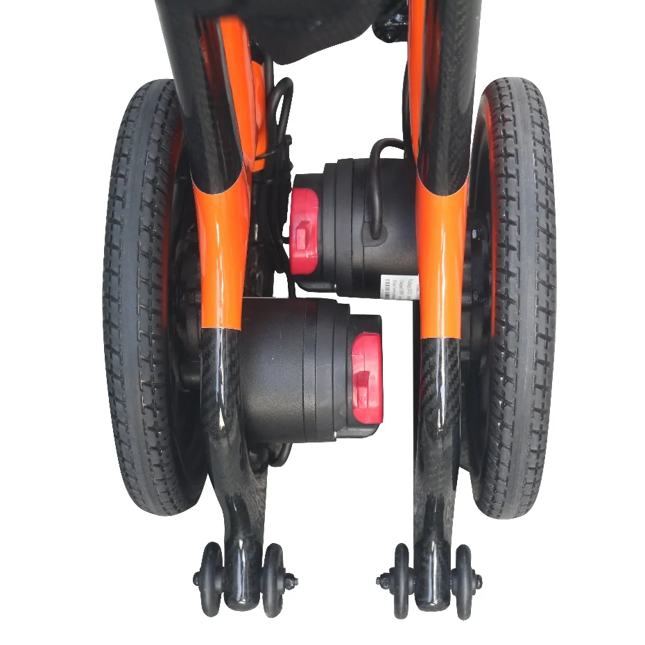 Smart Operation for Easy Mobility Electric Real Carbon Fibre Wheelchair with Screen Remote Control