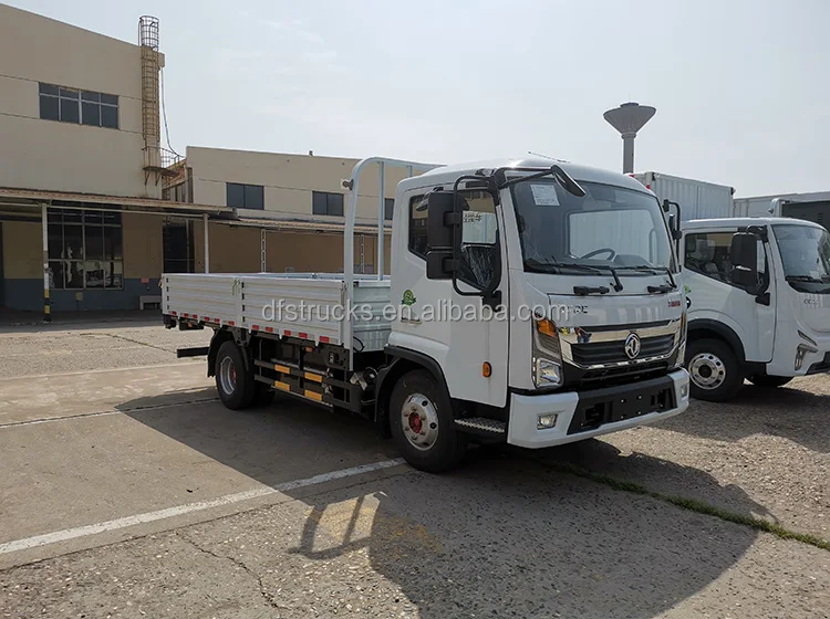 DONG FENG single row cab 4x2 6 wheeler 106.95kwh long range electrical electric light work truck