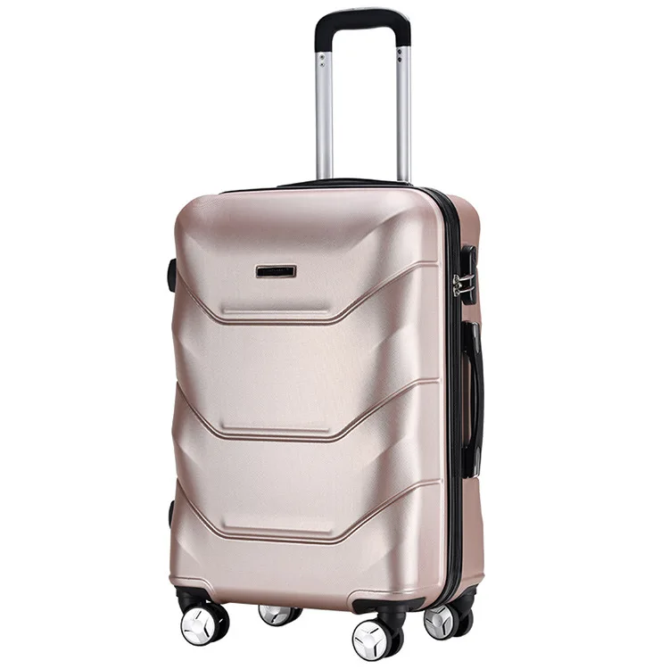 Hot selling popular trolley suitcase durable plastic luggage sets 3pcs set trolley cases with spinner wheels for men women