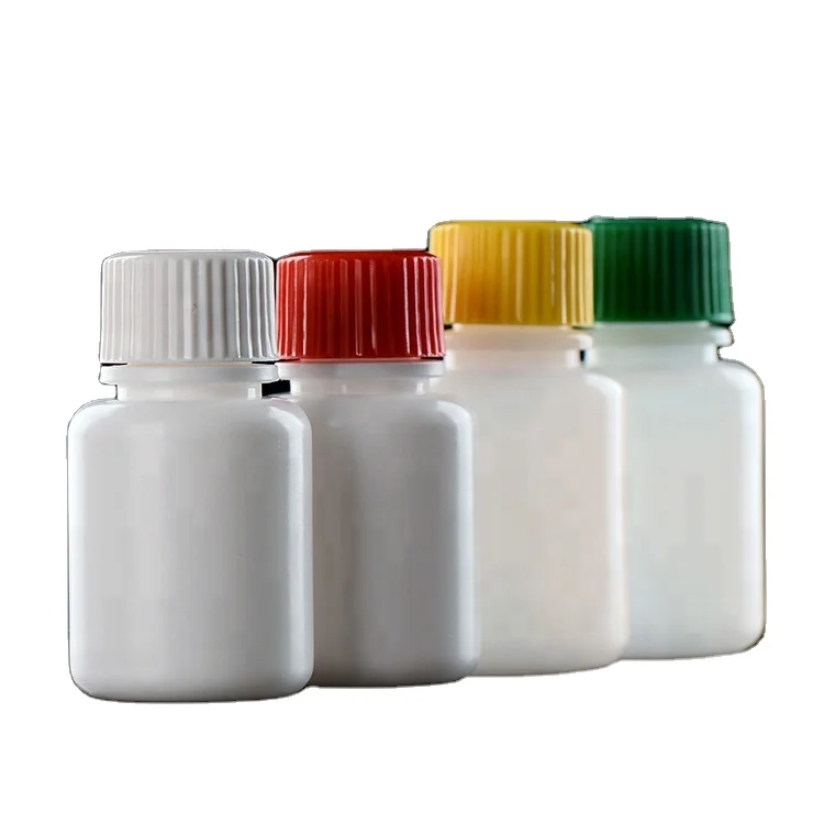 Hdpe plastic wide mouth  liquid chemical reagent bottle for lab