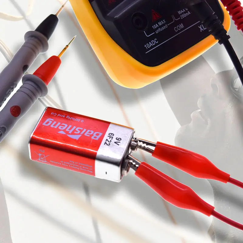 10 шт., электрические зажимы типа «крокодил»