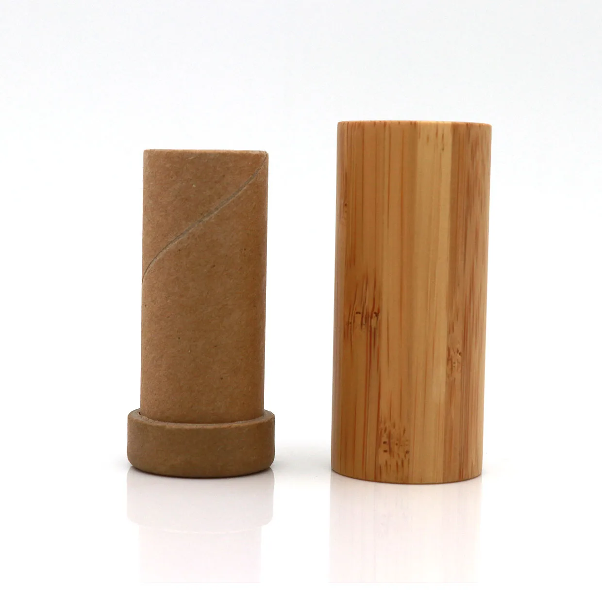 Индивидуальный Подсолнечный палочка с нажимом дезодорант для кожи антиперспирант Бамбуковая бумажная