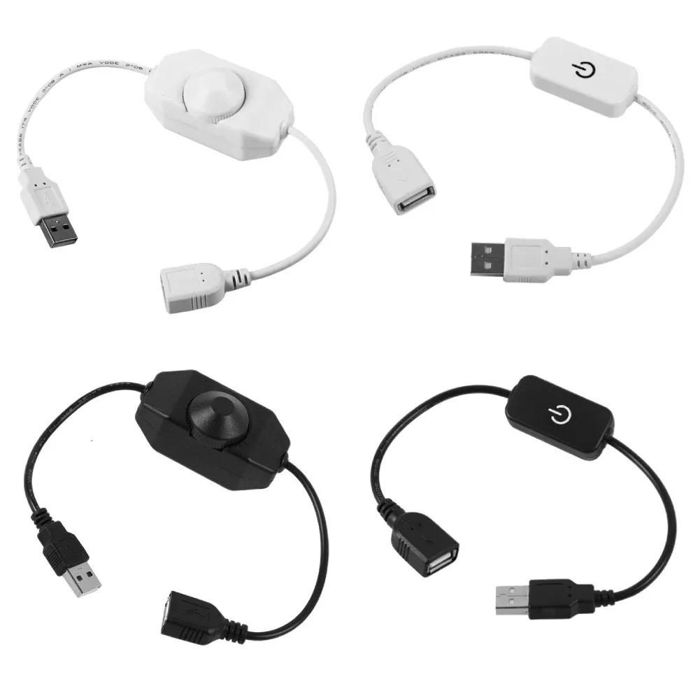 DC 5 В USB светодиодная ручка диммерной ленты регулировки яркости контроллер для 5050 3528 2835 вольт полосы света