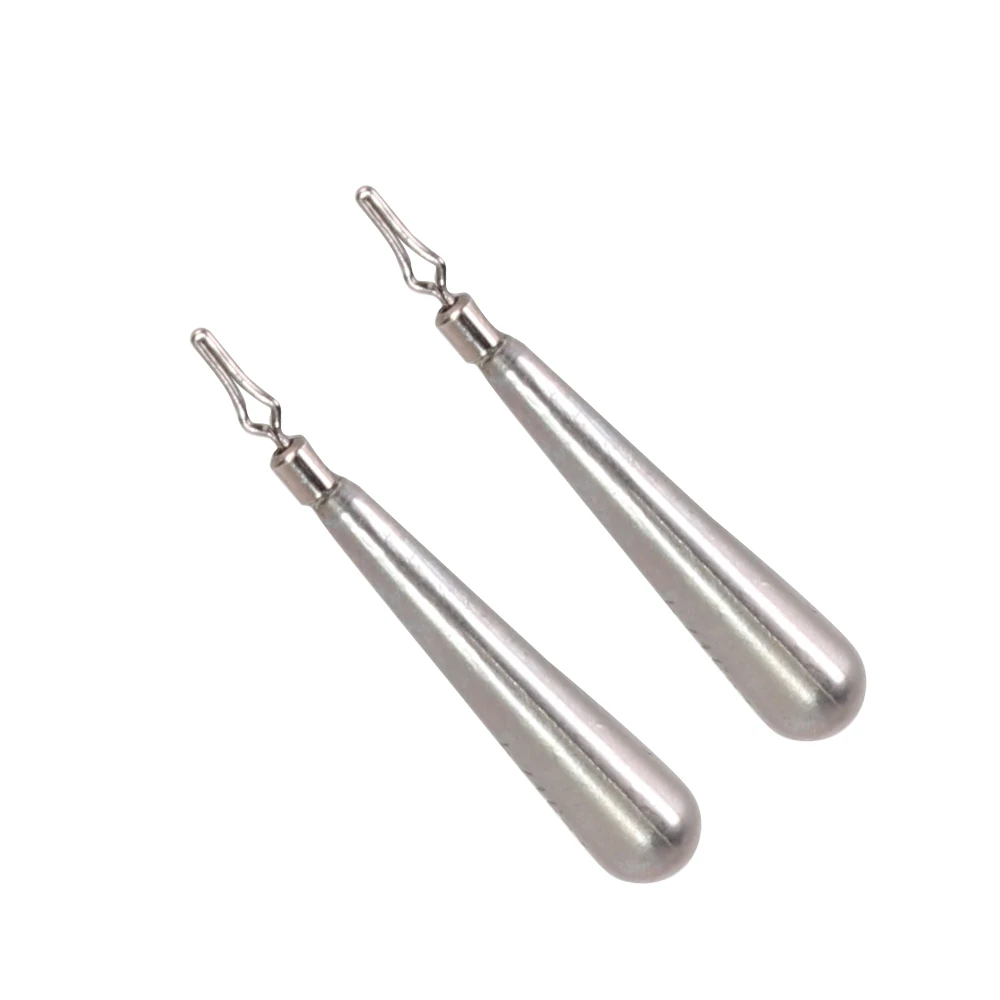 KALIOU Natural Tungsten Flipping Weights Water Drop Shape Fishing Sinkers