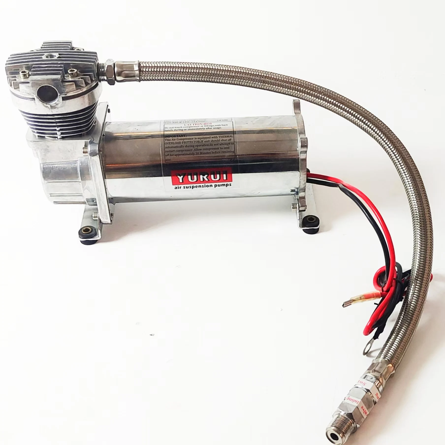 Single Cylinder Car Air Suspension Compressor For Off-road vehicles Car Air Ride Compressor