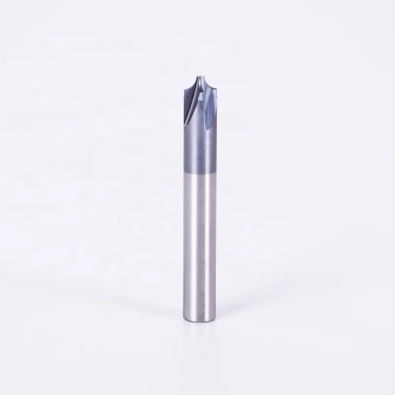 WEIX CNC Tools Chamfer Tool 3 Flutes Chamfering Mill HRC45 HRC50 Solid Carbide Chamfer End Mill for Metal Work