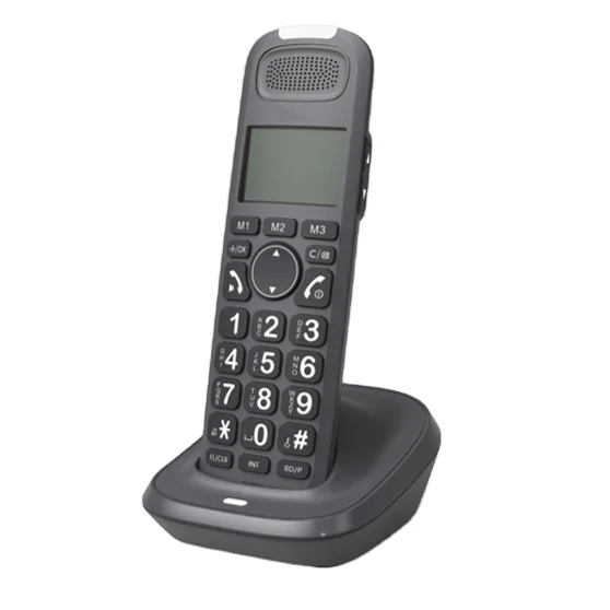 High Quality DECT 5.0 6.0 Wireless Digital VOIP SIP Dect Phone Portable Landline With Unit Base Fixed Wireless Telephone