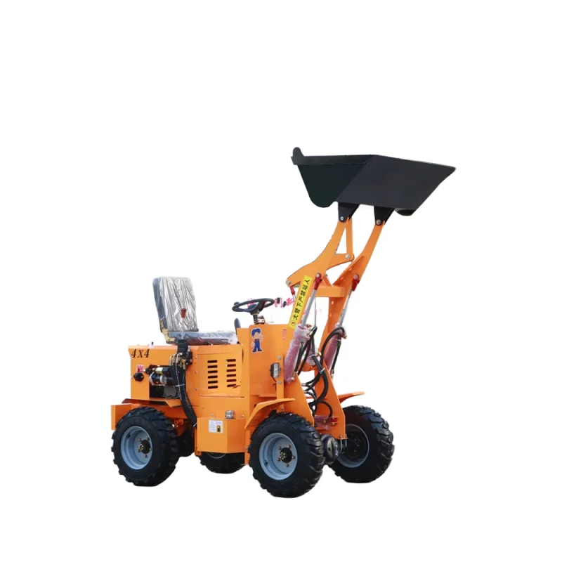 Chinese factory-made mini-skid steering loader agricultural mini-loader price