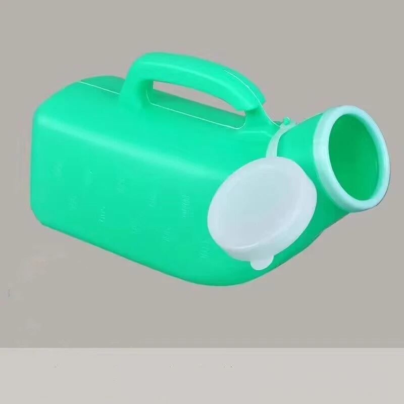 Easy Clean Portable Male Urinal With A Carry Handle