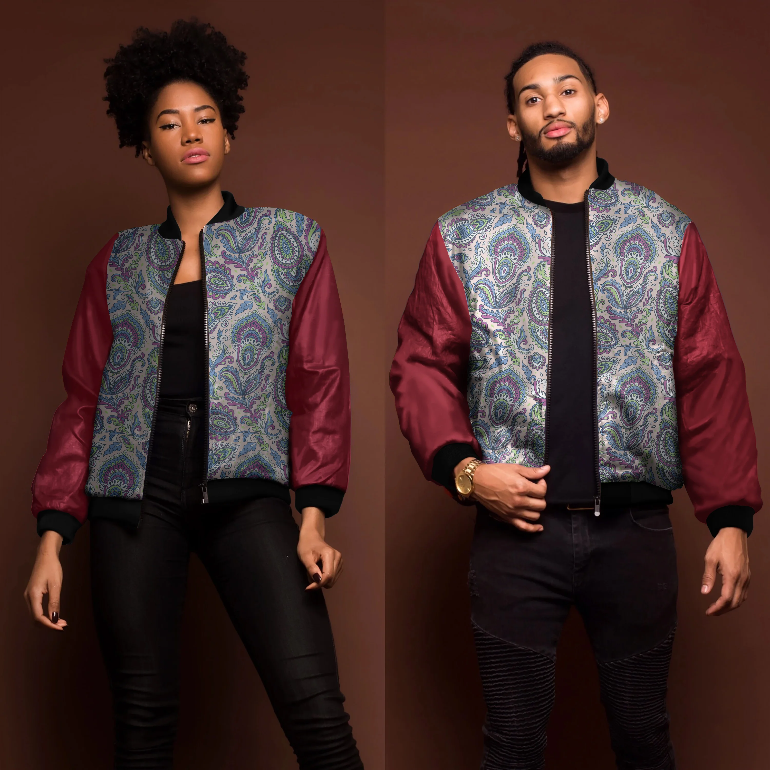 Разумная цена 2021 Мужская и женская модная куртка с длинным рукавом с Африканским принтом Kente индивидуальная Куртка Пальто Верхняя одежда