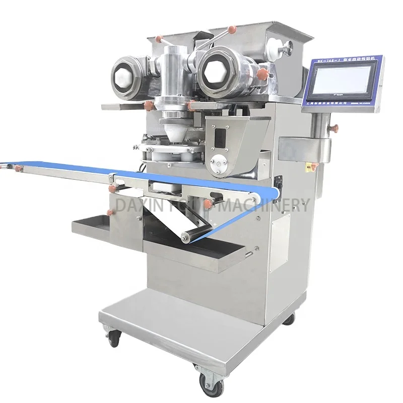 Factory Supply Automatic Ice Cream Filling Jam Filling Mochi Encrusting Machine Japanese Daifuku Maker Making Forming Machine