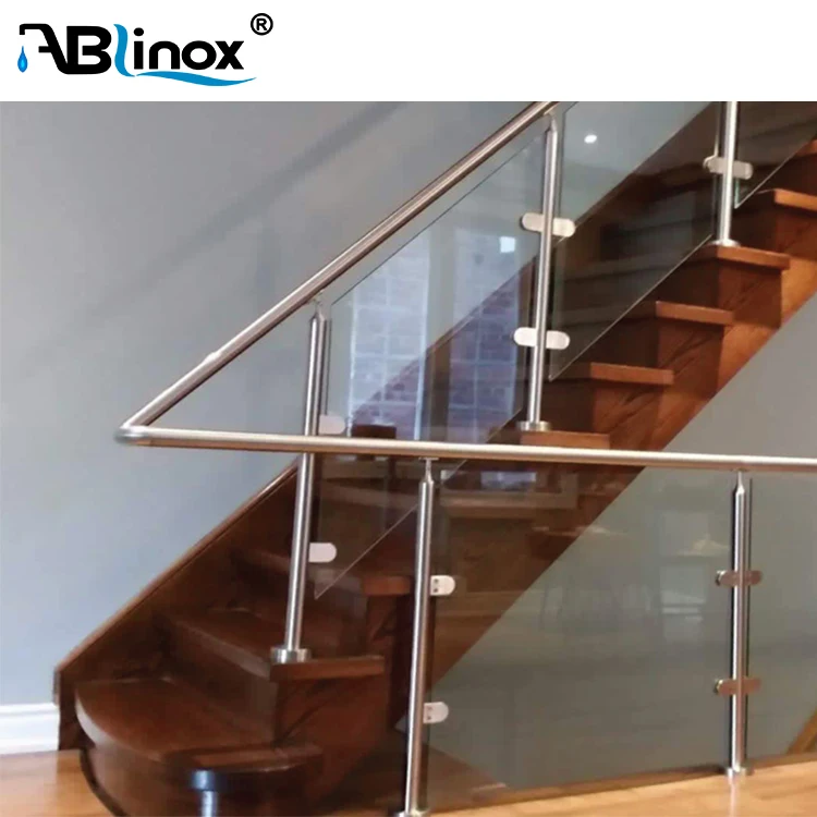 Modern house railing designs balcony railings designs outdoor 304 stainless steel post