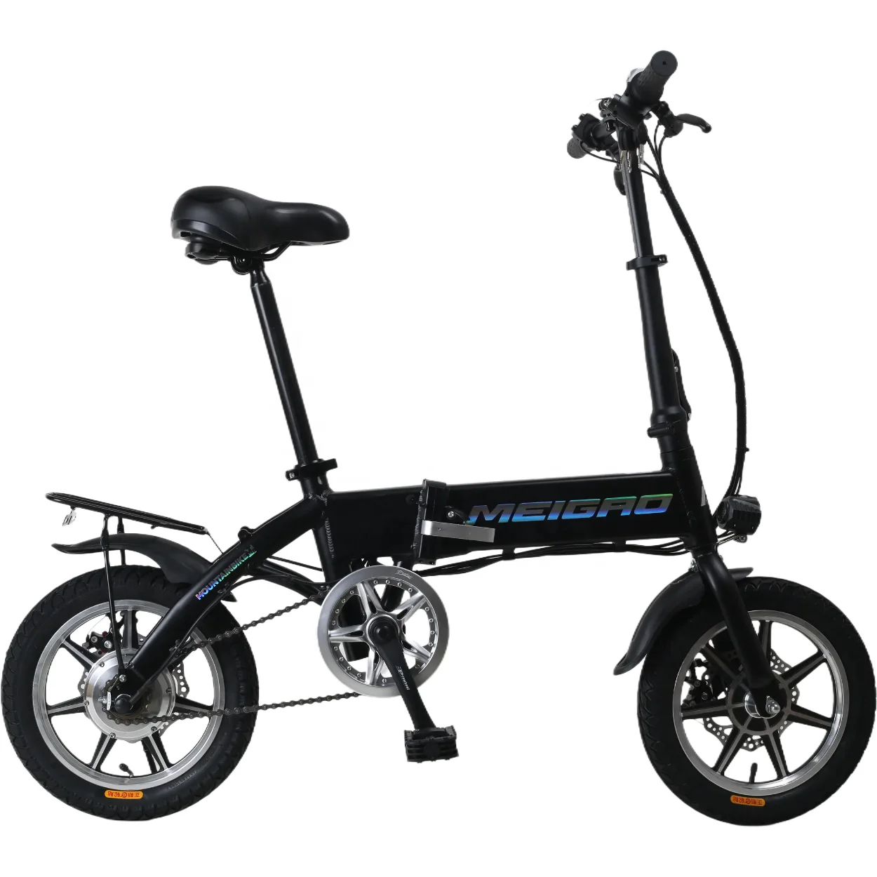 Tourwheel best price 14 Inch 36v Foldable Bike Electric Folding Bicycle City Ebike with LED display