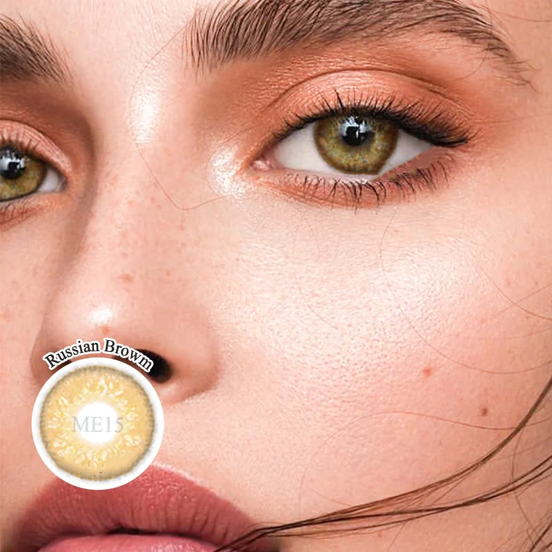 Russian wildcat Unicorn top fresh color beauty 3 tone high quality wholesale cosmetics natural contact lenses