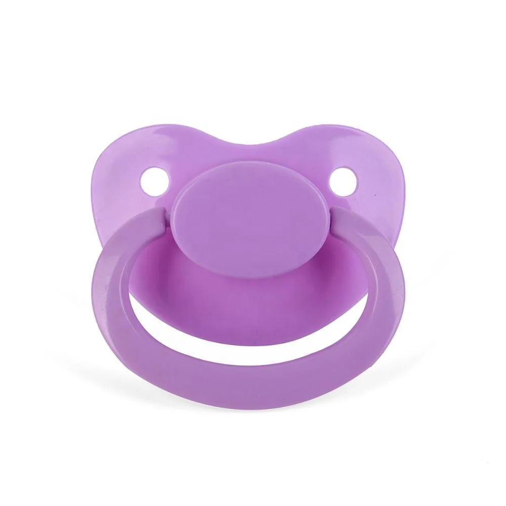 2022 ABDL Wholesale BPA Free 40 Color of Silicone Soother Adult Pacifier Dummy