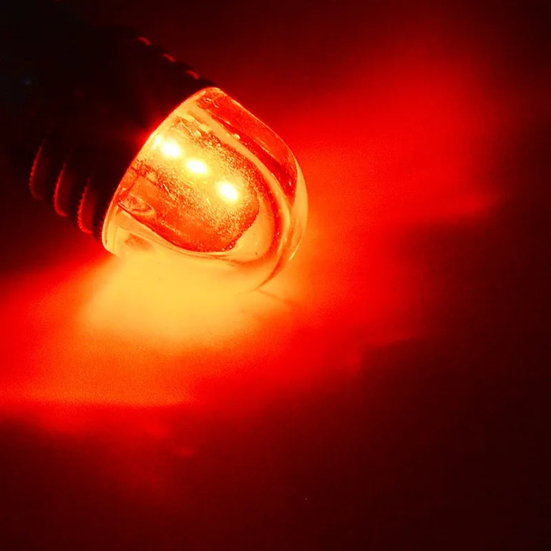 S25 Auto 1156 1157 motorcycle Brake Light P21/5W strobe flashing lights 6SMD 3030 Blue Red bulb ba15d led lights for motorcycle