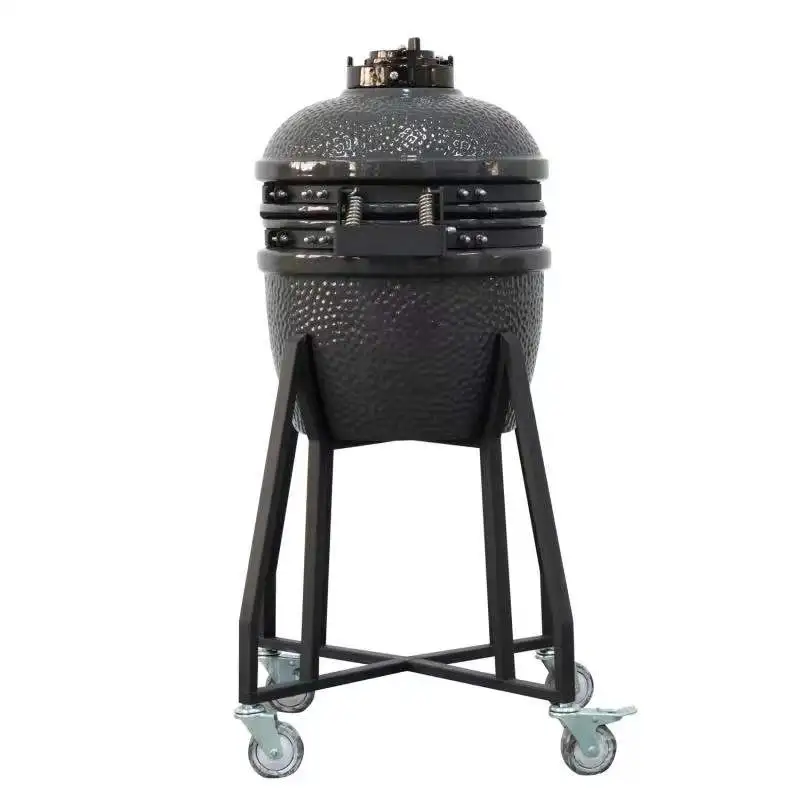 15inch MCD factory direct sales new iron metal accessories mini george foreman grill Ceramic Kamado grill used for party