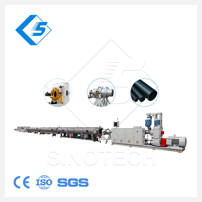 Special Design Widely Used Machine Making Pe Water Supply Small Hdpe Pipe Lines Extrusion Line