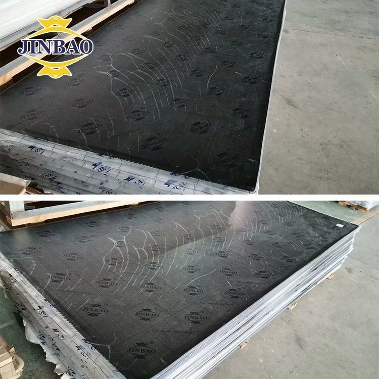 JINBAO factory acrylic clear cast colored laser cutting acrylic  buy black acrylic sheet customized