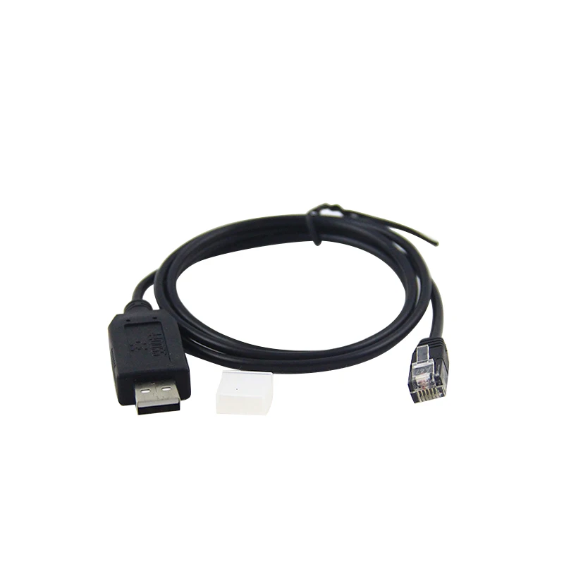 Black FT232RL chip FTDI USB TTL serial cable USB A male to RJ12 6P6C male cable