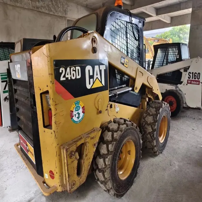 Used Caterpillar Cat 246d /Cat246c Skid Steer Loader Caterpillar Loaders in Good Condition Multi-Function Cat Skid Steer Loader