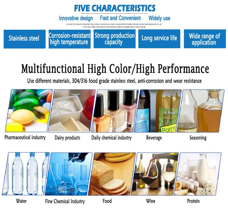 Chemical Stainless Steel Jacketed PVA Glue Stirring Reaction Kettle Reactor