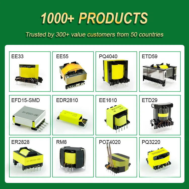 Single-phase small switching power supply EE10 vertical horizontal 24V 12V  high frequency transformer