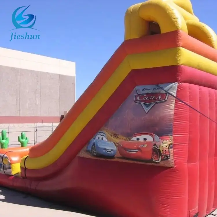 High Quality inflatable bouncer Inflatable Slide Used Outdoor Giant theme car Inflatable Slide for Sale