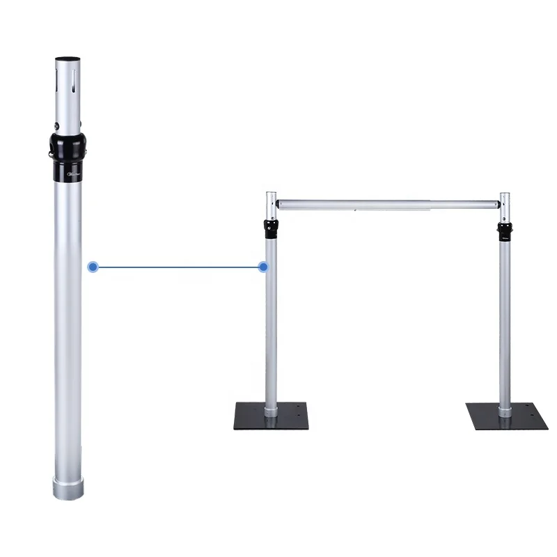 OEM 5-8ft Adjustable Upright Wholesale Aluminum Pipe and Drape for Party Event