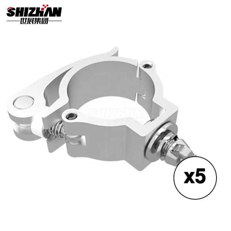 Silver Stage Lighting Truss Clamp For 46-58mm Tubing Alloy Truss Clamp