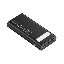Wholsell manufacture metal 20000mah power bank quick charge 3. PD 22.5w power bank power banks 30000mah