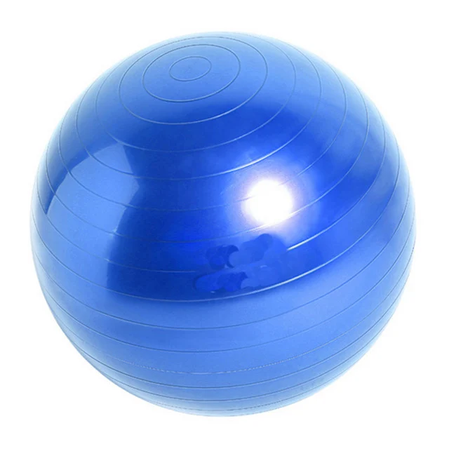 
Drop Shipping Yoga Sitting Balls Stability Fitness Training Exercise Anti Burst PVC OEM 55/65/75cm Carton Box Customized Durable 