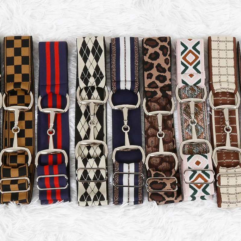 KY B09 Outdoor equestrian belt competition equipment advanced joker men and women belt high stretch fabric riding belt