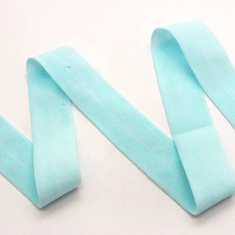 Custom Underwear Folding Underwear Bias Tape Binding Band Accessories Fold Over Elastic For Clothing